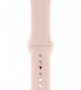 Apple Watch Series 4, 44 мм, корпус из алюминия золотого цвета, спортивный ремешок цвета «розовый песок» (MU6F2) MU6F2