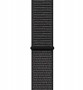 Apple Watch Series 4, 44 мм, корпус из алюминия цвета «серый космос», спортивный браслет чёрного цвета (MU6E2) MU6E2