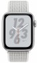Apple Watch Nike+ Series 4, 44 мм, корпус из алюминия серебристого цвета, спортивный браслет Nike цвета «снежная вершина» (MU7H2) MU7H2