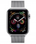 Apple Watch Series 4 Cellular 44мм, корпус из нержавеющей стали, миланский сетчатый браслет (MTV42) MTV42