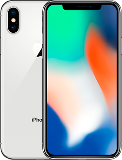 Apple iPhone X 64GB (серебристый)