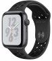 Apple Watch Nike+ Series 4, 44 мм, корпус из алюминия цвета «серый космос», спортивный ремешок Nike цвета «антрацитовый